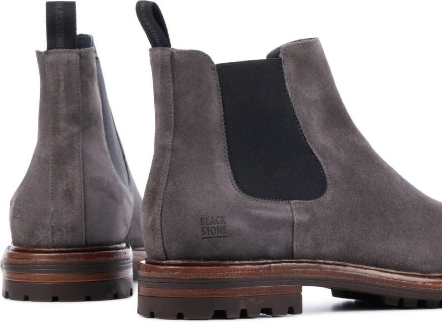 Blackstone GREG UG23 OBSIDIAN GREY CHELSEA BOOTS Man Grey