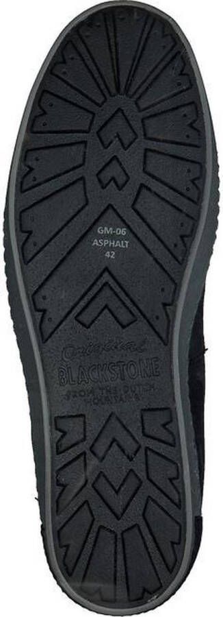 Blackstone GM06 ASPHALT ORIGINAL 6'' BOOTS SHEEPSKIN Man Black - Foto 5