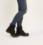 Blackstone Il62 Black Lace Up Boots Fur Black Dames - Thumbnail 9