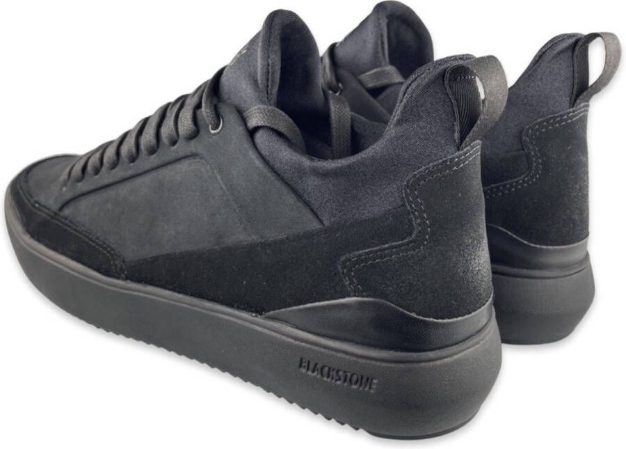 Blackstone JASON YG15 NERO MID-SNEAKER Man Black