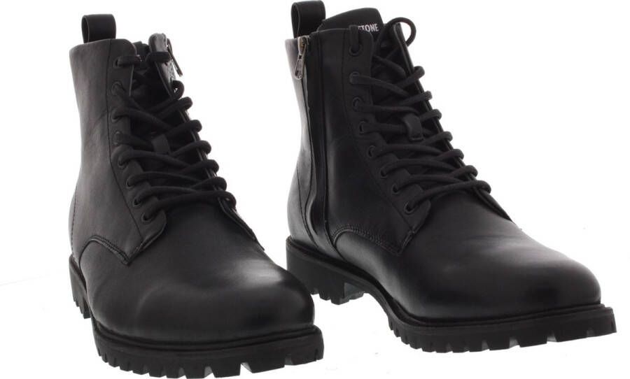 Blackstone Jaxon Black Lace-ups Man Black