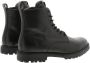 Blackstone Sg33 Black Lace Up Boot Black Heren - Thumbnail 12