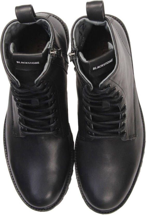 Blackstone Jaxon Black Lace-ups Man Black