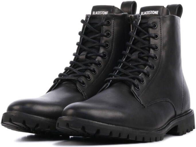 Blackstone Jaxon Black Lace-ups Man Black