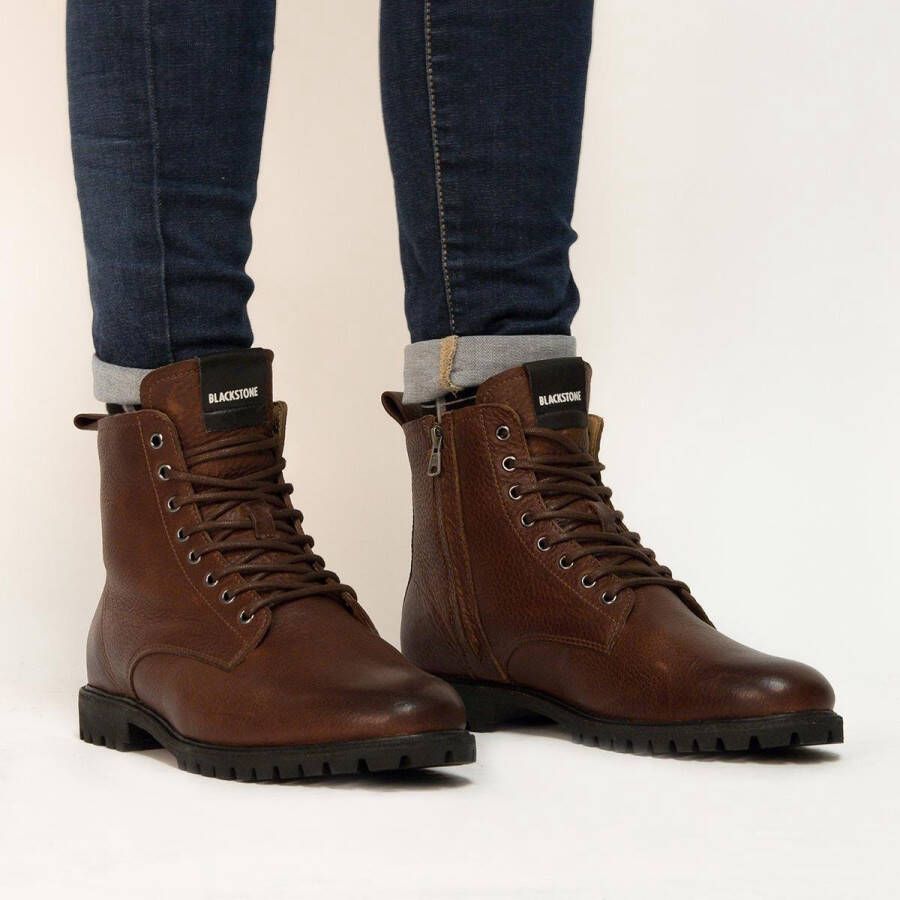 Blackstone JAXON SG49 Old Yellow Boots Heren Brown