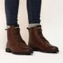 Blackstone SG49 OLD YELLOW LACE UP BOOT SHEEPSKIN Man Brown - Thumbnail 5