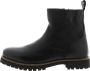 Blackstone Om63 Enkelboots Enkellaarsjes Heren Zwart - Thumbnail 10