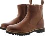 BLACKSTONE Enkelboots Heren Om63 Maat: 46 Materiaal: Leer Kleur: Bruin - Thumbnail 9