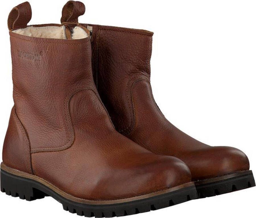 BLACKSTONE Enkelboots Heren Om63 Maat: 46 Materiaal: Leer Kleur: Bruin - Foto 11
