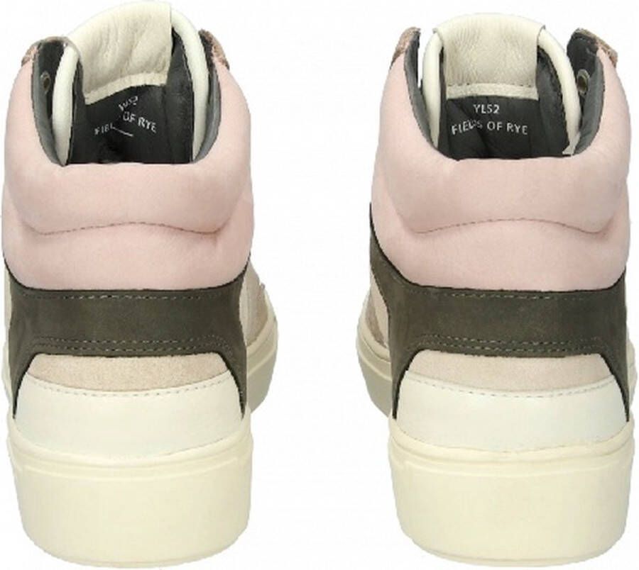 Blackstone KEYLA YL52 FIELDS OF RYE HIGH SNEAKER Vrouw FIELDS OF RYE