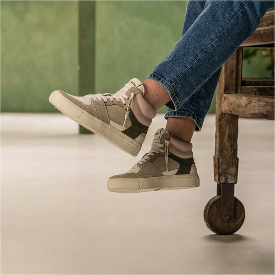 Blackstone KEYLA YL52 FIELDS OF RYE HIGH SNEAKER Vrouw FIELDS OF RYE