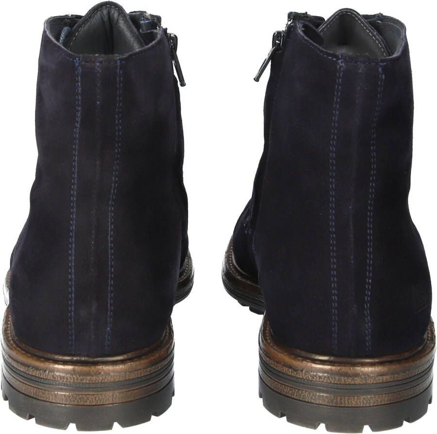 Blackstone Ug20 Navy High TOP Suede Boots Blauw Heren - Foto 5