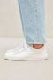 BLACKSTONE Lage Sneakers Heren Morgan Low Maat: 46 Materiaal: Leer Kleur: Wit - Thumbnail 14