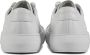 BLACKSTONE Lage Sneakers Heren Morgan Low Maat: 46 Materiaal: Leer Kleur: Wit - Thumbnail 15