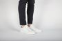 BLACKSTONE Lage Sneakers Heren Morgan Low Maat: 46 Materiaal: Leer Kleur: Wit - Thumbnail 11