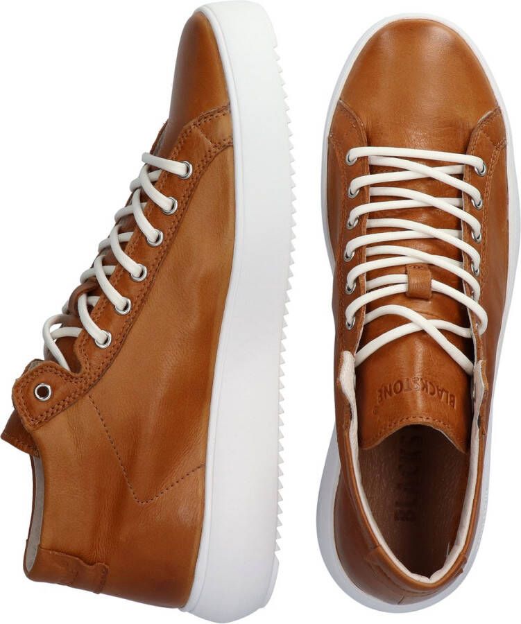 Blackstone MORGAN ZG19 RUST HIGH SNEAKER Man Brown