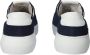 Blackstone Morgan Zg30 Navy Canvas LOW Sneaker Blauw Heren - Thumbnail 5