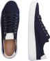 Blackstone Morgan Zg30 Navy Canvas LOW Sneaker Blauw Heren - Thumbnail 6
