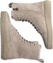 Blackstone NORA YL67 WEATHERED TEAK BOOTS SHEEPSKIN Vrouw Beige - Thumbnail 15