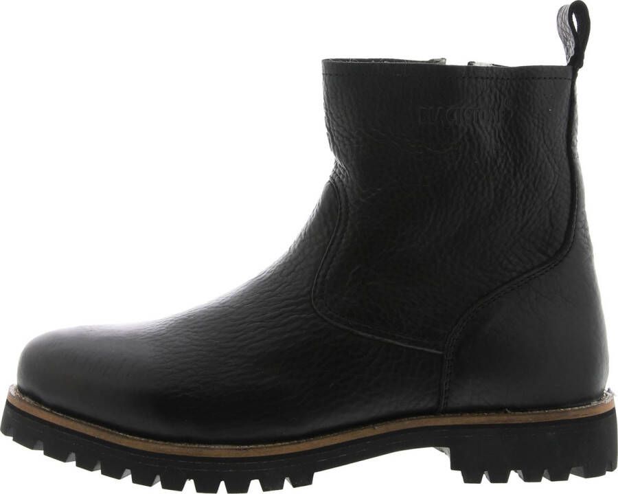 Blackstone OM63 BLACK MEN'S BOOT SHEEPSKIN Man Black