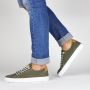 Blackstone Canvas Sneaker Tristan Beetle Style Green Heren - Thumbnail 7