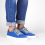 Blackstone Tristan Bright Blue Sneaker (low) Blue Heren - Thumbnail 3