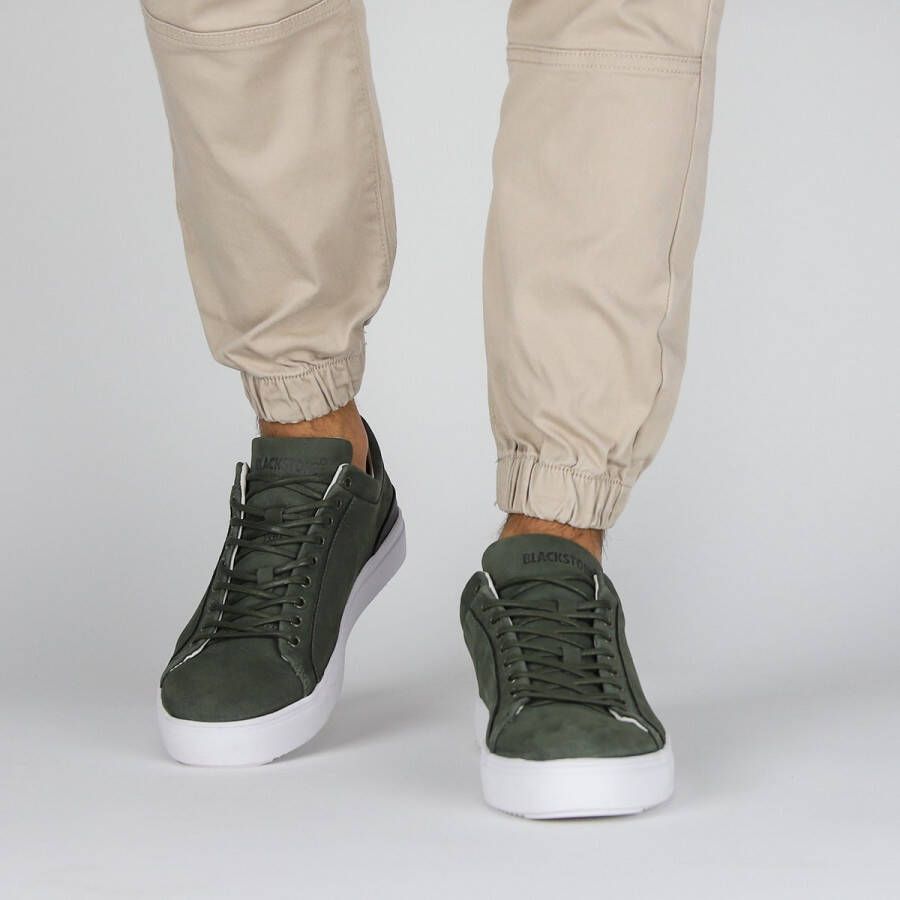 Blackstone PM56 BATTLE LOW SNEAKER Man Green