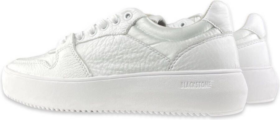 Blackstone RILEY ZL81 WHITE LOW SNEAKER Vrouw White