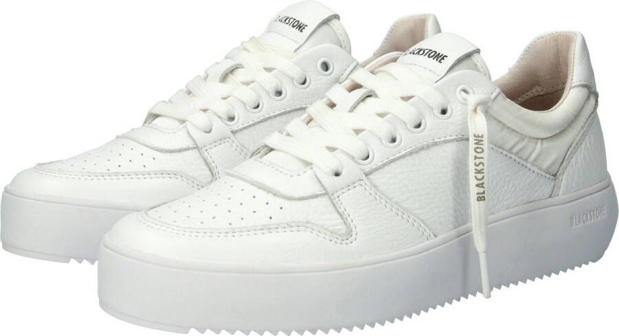 Blackstone RILEY ZL81 WHITE LOW SNEAKER Vrouw White