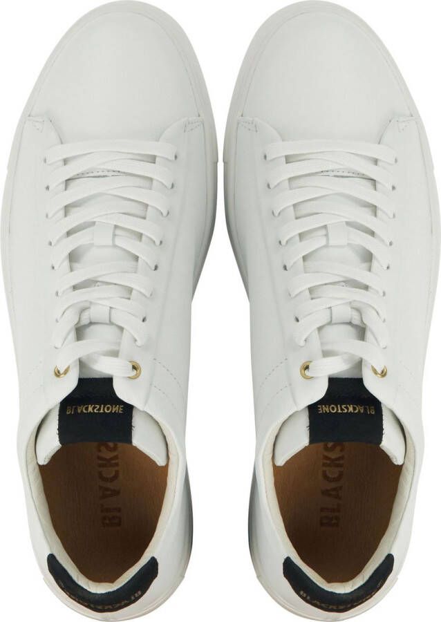 Blackstone RM50 WHITE NERO LOW SNEAKER Man White