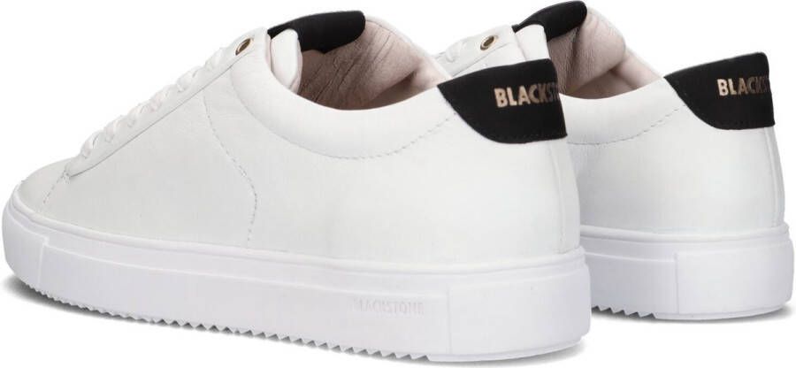 Blackstone ROGER LOW RM50 White Black Sneaker (low) Heren White