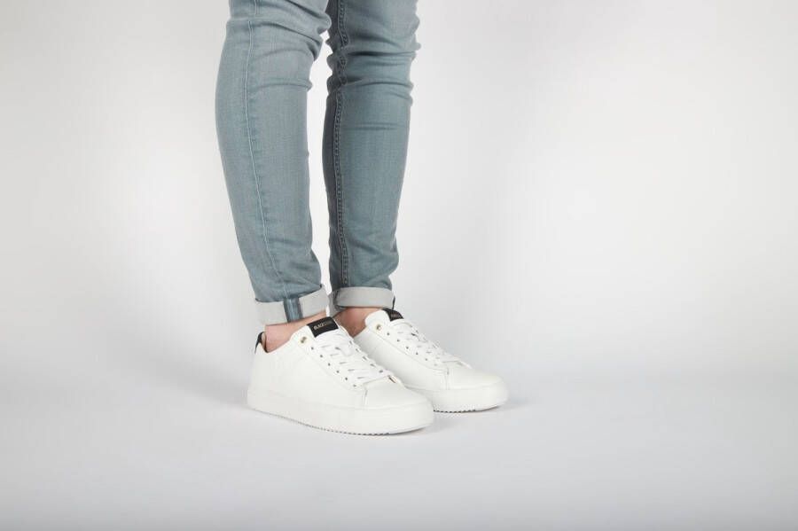 Blackstone Roger Low White-black Sneaker (low) Man White