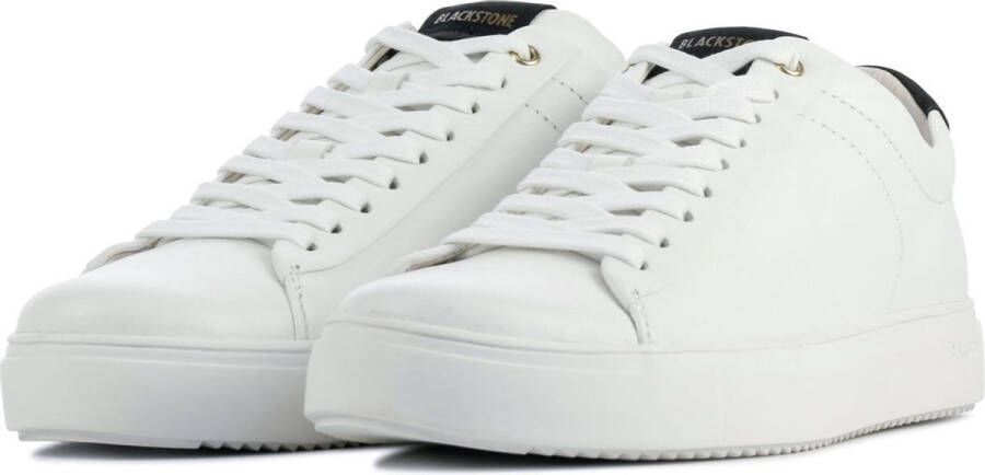 Blackstone ROGER LOW White Dark Denim Sneaker (low) Man White