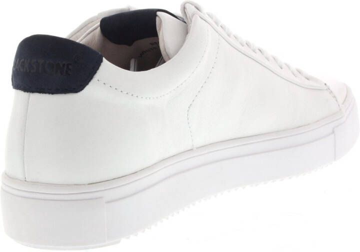 Blackstone ROGER LOW White Dark Denim Sneaker (low) Man White