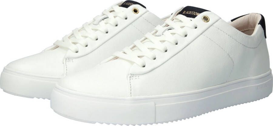 Blackstone ROGER LOW White Navy Sneaker (low) Man White - Foto 9