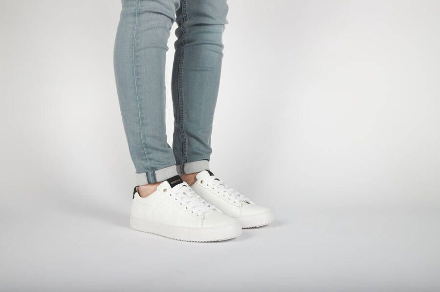 Blackstone ROGER LOW White Navy Sneaker (low) Man White - Foto 11