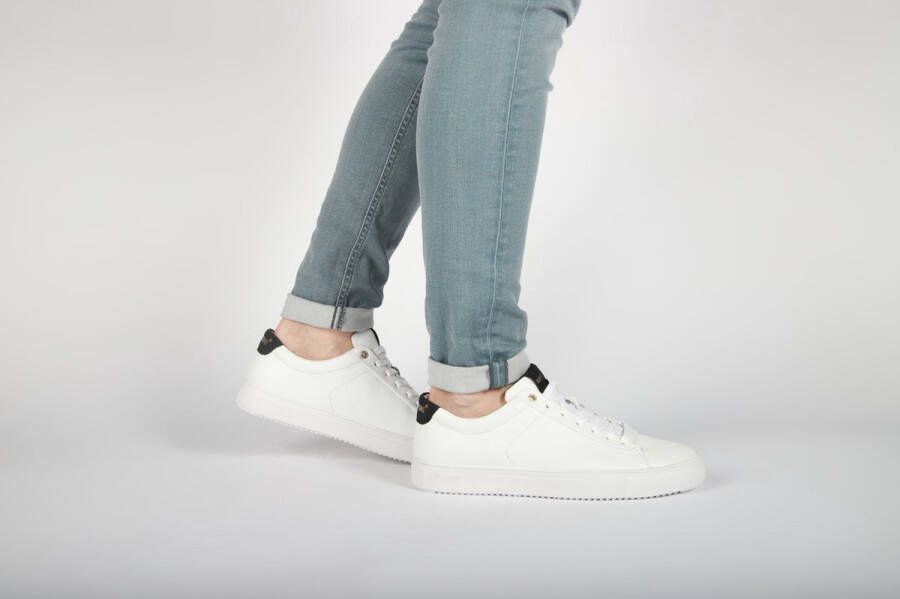 Blackstone ROGER LOW White Navy Sneaker (low) Man White - Foto 12