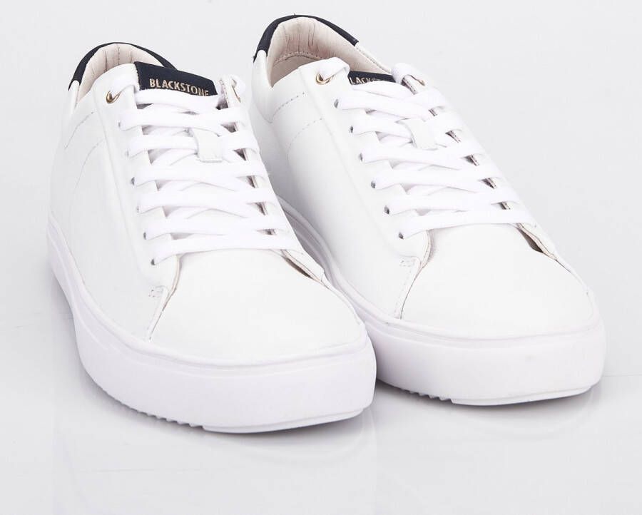 Blackstone ROGER LOW White Navy Sneaker (low) Man White