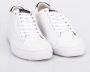 Blackstone ROGER LOW RM50 White Navy Sneaker (low) Heren White - Thumbnail 12