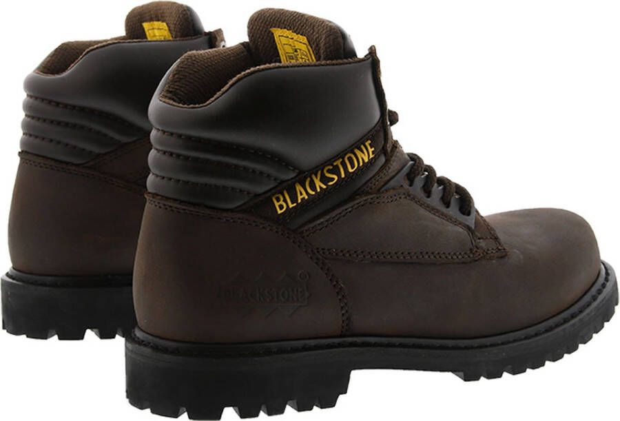 Blackstone schoen 929 6 oil nubuck choco