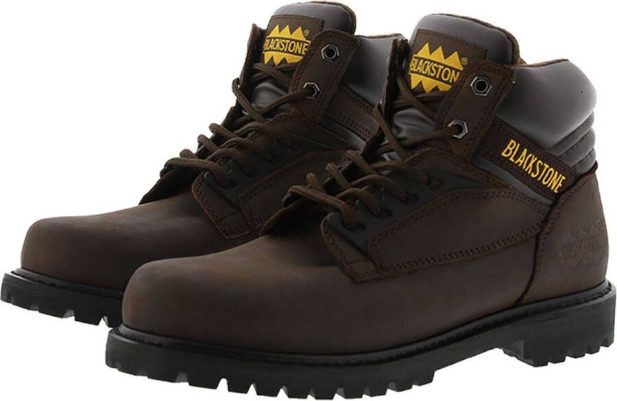 Blackstone schoen 929 6 oil nubuck choco