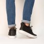 Blackstone Sneakers Heren Hoge sneakers Herenschoenen Nubuck SG28 Zwart - Thumbnail 8