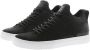 Blackstone Sneakers Heren Hoge sneakers Herenschoenen Nubuck SG28 Zwart - Thumbnail 9