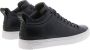 Blackstone Navy Leren Sneaker met Rubberen Cupzool Blue Heren - Thumbnail 5