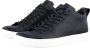 Blackstone Navy Leren Sneaker met Rubberen Cupzool Blue Heren - Thumbnail 6