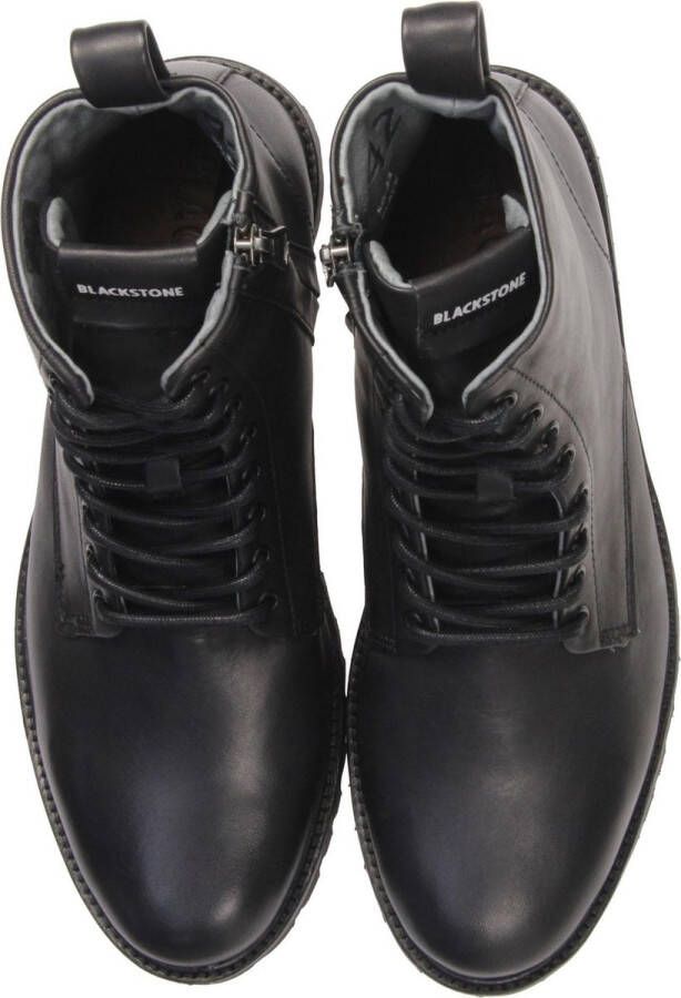 Blackstone SG33 BLACK LACE UP BOOT Man Black