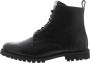 Blackstone Sg33 Black Lace Up Boot Black Heren - Thumbnail 50