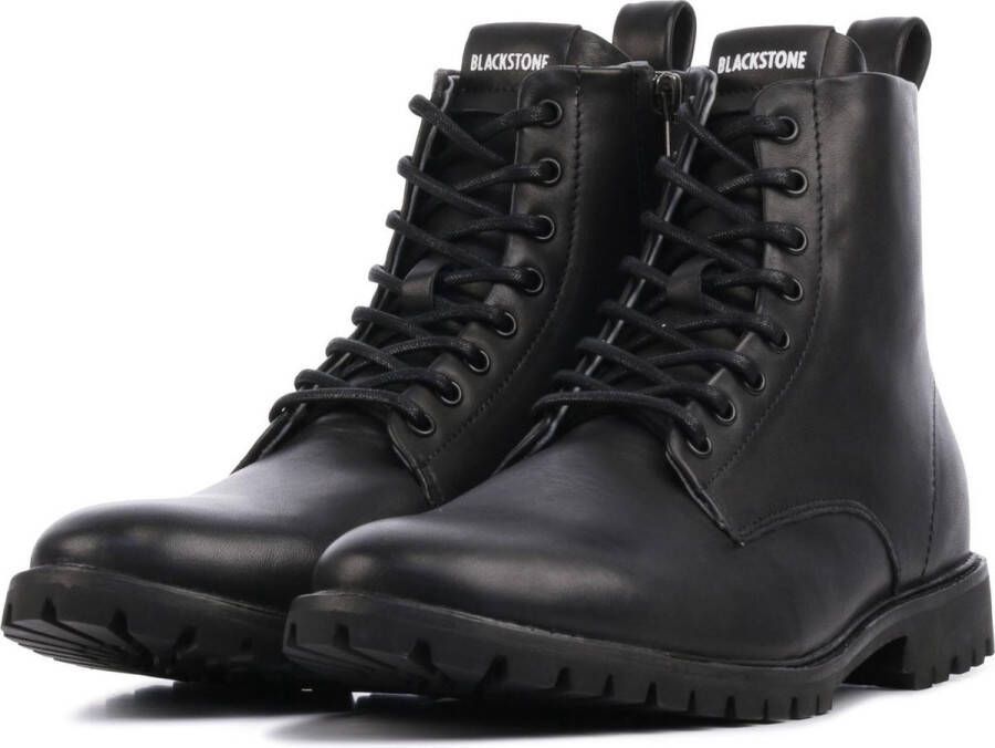 Blackstone SG33 BLACK LACE UP BOOT Man Black