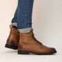 Blackstone Sg33 Old Yellow Lace Up Boot Brown Heren - Thumbnail 4