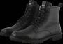 Blackstone SG49 BLACK LACE UP BOOT SHEEPSKIN Man Black - Thumbnail 3